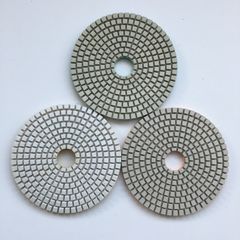 3 STEP White polishing pads + FREE Backer