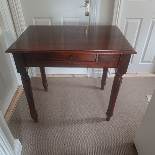 Solid Italian wood table/desk