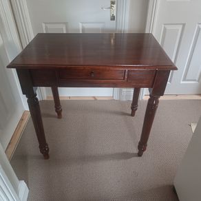 Solid Italian wood table/desk