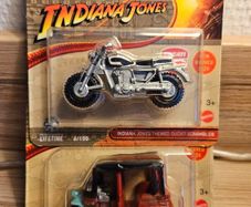 Indiana Jones Ducati Scrambler & Tangiers Tuk Tuk Matchbox
