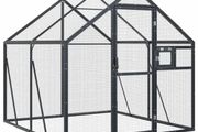 Aviary Anthracite 1.79x2x1.85 m Aluminium