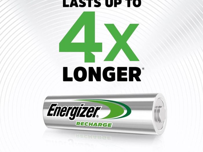 Rechargeable Batteries AA, Recharge Power Plus, Pack of 8
