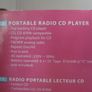 New >> Portable Radio Cd Player Image 5