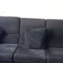 L shape sofa and armchair c/w 3 footstools Image 9