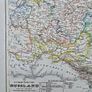 Set of 5 Antique Maps 1849 1850  Meyers Zeitung Atlas Image 9