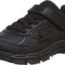BNIB Size 3 Skechers Black Leather Trainers Image 2