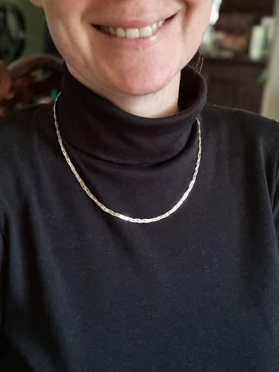 Vintage Italian Designer Milor Sterling Silver Multistrand Chain