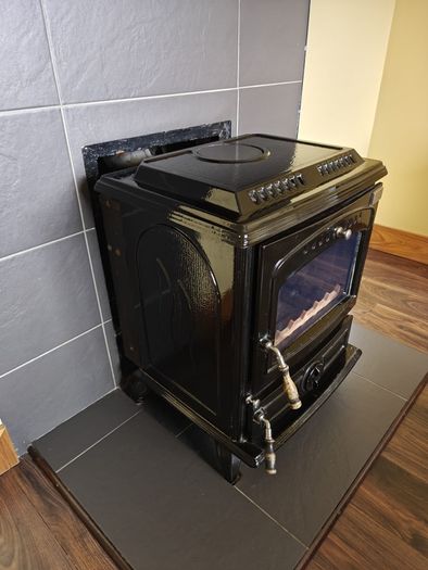 Blacksmith back boiler Stove