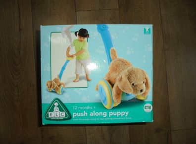 Toy Push along puppy