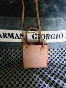 tan handbag