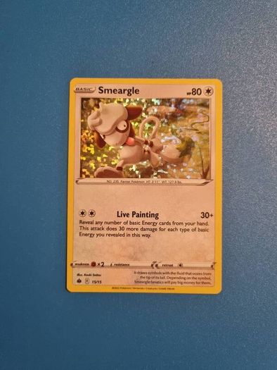 Smeargle Holo (15/15) McDonald's Pokemon Card 2022