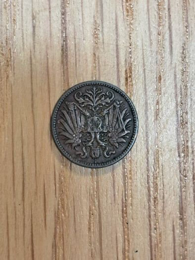 Austria 2 hellers coin