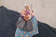 Sitting french statue postage possible
