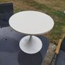 Retro Space Age Tulip Base Coffee / Side Table, Vintage ILSE Label Image 2