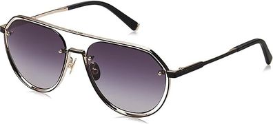 Police Unisex Sunglasses SPLE17, Gold, 58