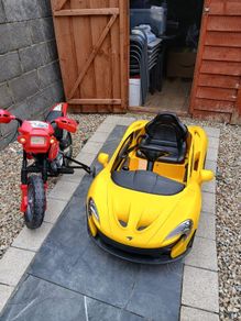 Eletric motorbike and car for kids