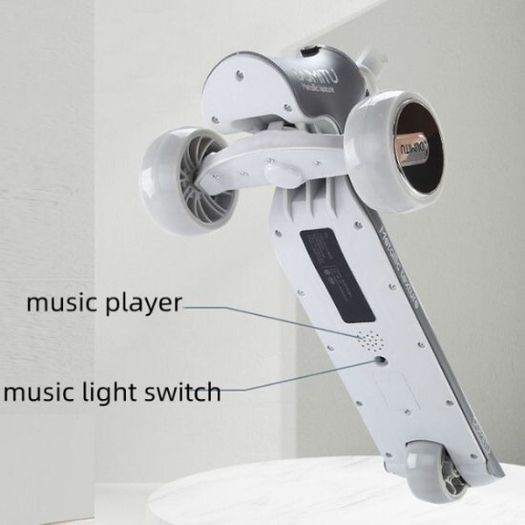 LED Wheel Kids Foot Scooter Kick Pedal Mobility E Scooter With Music Function