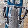 Decathlon Riverside 120 Hybrid Bicycle Bike Low Frame - Petrol Blue - Medium Image 6