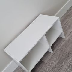 White TV Bench