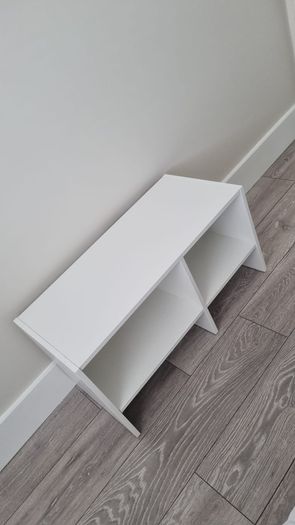 White TV Bench