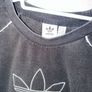 Adidas Women's Crew Neck Black Fleece Jumper - size UK 14 Image 3
