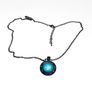 Glow in the Dark Black Necklace Pendant Image 2