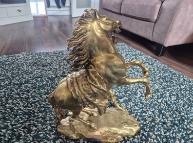 brass horse