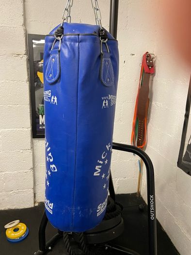 Punch Bag, Stand and Gloves