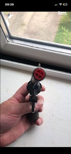 Metal cap gun