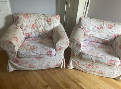 Ikea Ektorp Armchair x 2 75euro  each