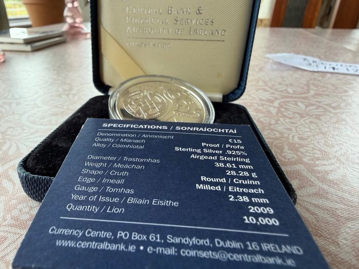 125 Years of GAA silver coin