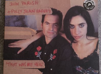 John Parish + PJ Harvey - That Was My Veil CD Single (1996) PROMO Copy EX+