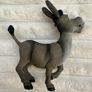 Shrek Donkey with Push Button (open mouth) approx. 12 cm. action Figure Used Please see photos Image 2