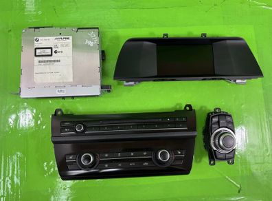 Bmw 5 Series F10 F11 Sat Nav Radio Cd Player Head Unit Display Idrive 2010-2013