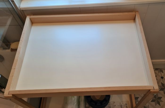 Ikea Sniglar changing table + Tommy Tippee nappy bin bundle
