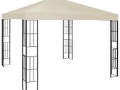 Gazebo 3x3 m Cream