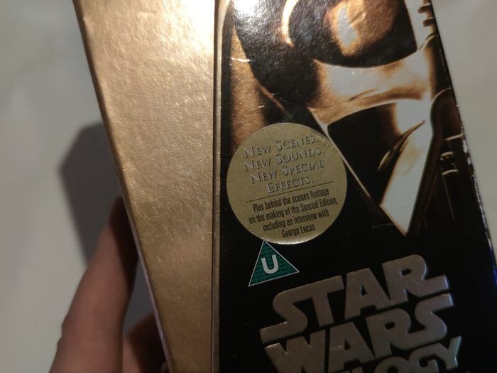Star Wars Trilogy VHS Video Boxset 1997