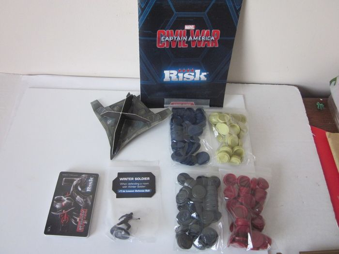 Risk Captain America Civil War Board Game.