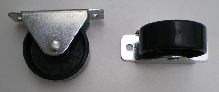 Castor Fixed Wheel 45mm Quantity 2
