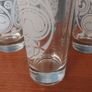 Fabulous Set of Six Vintage Irish Mist Celtic Design Etched/Frosted Highball Glasses, Made in Italy, Mint Condition Image 5