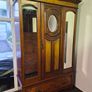 Antique Good Quality Wardrobe In Mahogany Image 2