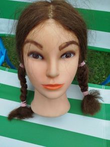 Head for hairdressing or display