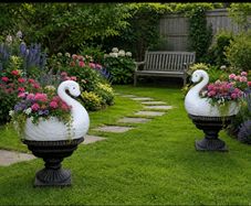 New Concrete Garden Planters
