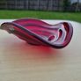 Vintage Italian Murano art glass platter Image 2