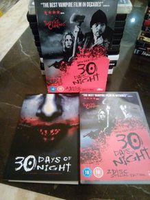 30 Days Of Night 2 Disc Dvd Set With Comic Book Vampire Horror
