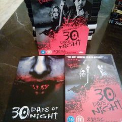 30 Days Of Night 2 Disc Dvd Set With Comic Book Vampire Horror