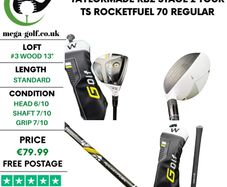 Taylormade RBZ Stage 2 Tour TS #3 Wood 13 Degree / Rocketfuel 70 Regular