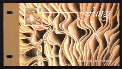 1995 Isle of Man Fungi Commemorative Stamps Presentation Pack