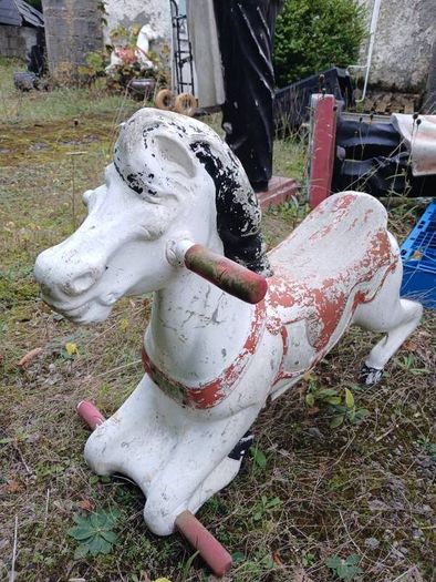vintage fairground horse