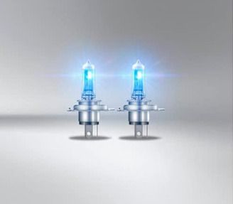 Osram COOL BLUE INTENSE H4, 100% more brightness, up to 5,000K, halogen headlight lamp, LED look, duo box (2 lamps)